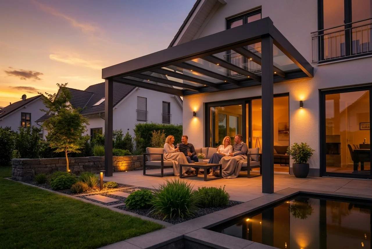 Terrassenüberdachung Aluminium aus Sauerland – MB Terrassendach & Carport